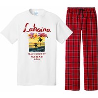 Hawaii Lahaina Maui Vintage Hawaiian Pajama Set