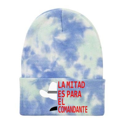 Honduras La Mitad Es Para El Comandante Tie Dye 12in Knit Beanie