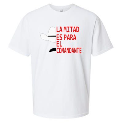 Honduras La Mitad Es Para El Comandante Sueded Cloud Jersey T-Shirt