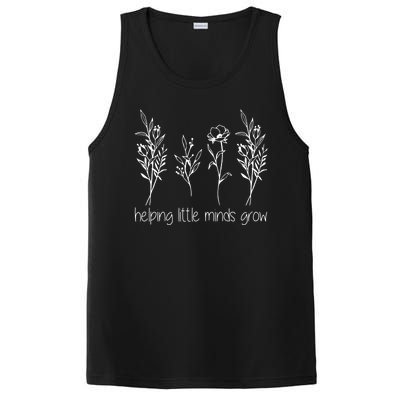 Helping Little Minds Grow Gift For Teacher PosiCharge Competitor Tank