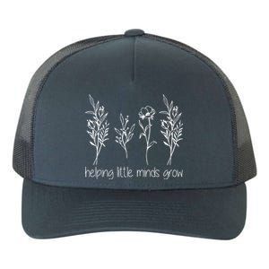 Helping Little Minds Grow Gift For Teacher Yupoong Adult 5-Panel Trucker Hat