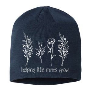 Helping Little Minds Grow Gift For Teacher Sustainable Beanie