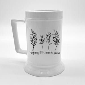 Helping Little Minds Grow Gift For Teacher Beer Stein