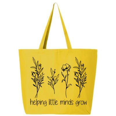 Helping Little Minds Grow Gift For Teacher 25L Jumbo Tote