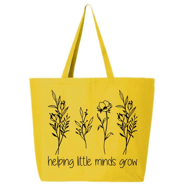 Helping Little Minds Grow Gift For Teacher 25L Jumbo Tote
