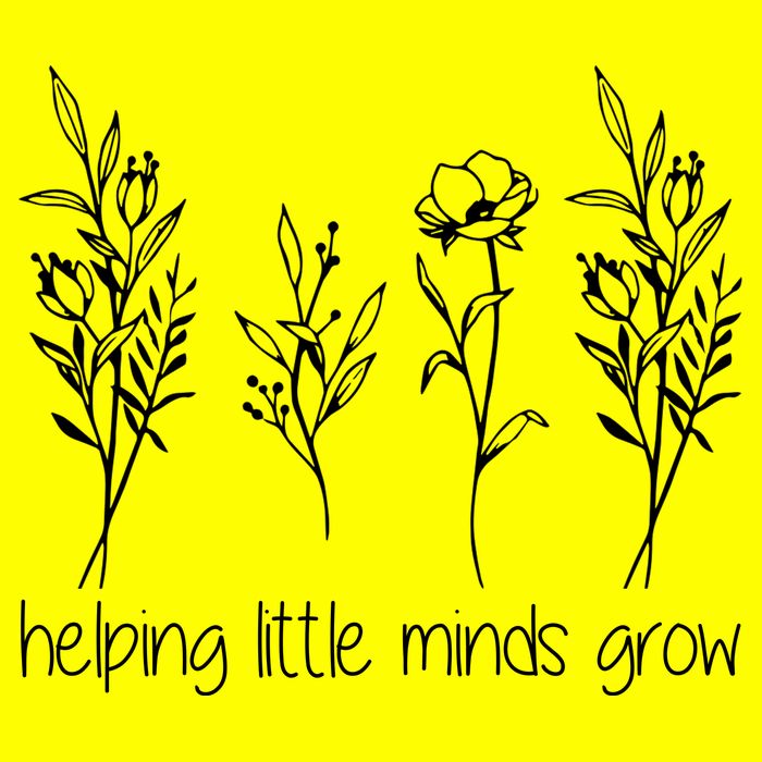 Helping Little Minds Grow Gift For Teacher 25L Jumbo Tote