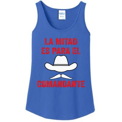 Honduras La Mitad Es Para El Comandante Ladies Essential Tank