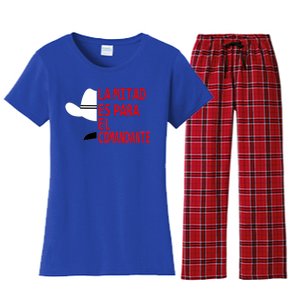 Honduras La Mitad Es Para El Comandante Women's Flannel Pajama Set