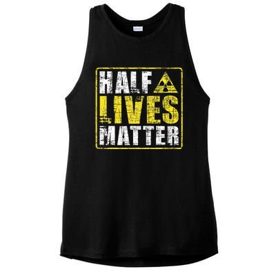 Half Lives Matter Nuclear Engineering  Ladies PosiCharge Tri-Blend Wicking Tank