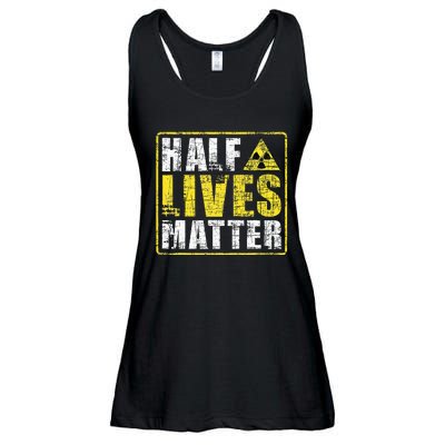 Half Lives Matter Nuclear Engineering  Ladies Essential Flowy Tank