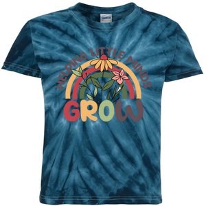 Helping Little Minds Grow Retro Rainbow Kids Tie-Dye T-Shirt