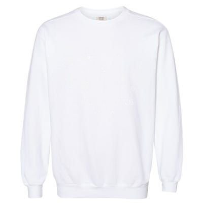 Helping Little Minds Grow Wildflower Kindergarten Teacher Garment-Dyed Sweatshirt