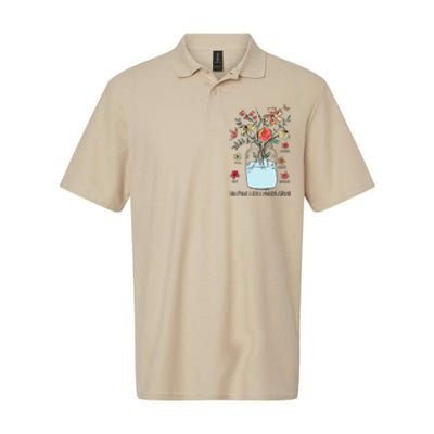 Helping Little Minds Grow LigFunny For Christmas Mom Dad Softstyle Adult Sport Polo