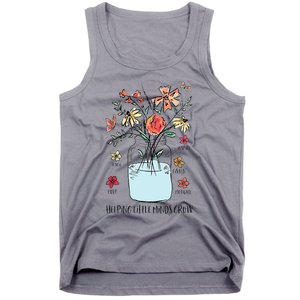 Helping Little Minds Grow LigFunny For Christmas Mom Dad Tank Top