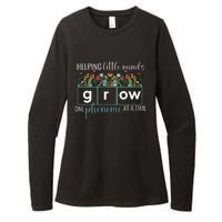 Helping Little Minds Grow One Phoneme At A Time Teacher Womens CVC Long Sleeve Shirt