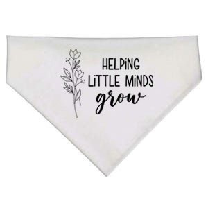 Helping Little Minds Grow Educator Teacher USA-Made Doggie Bandana