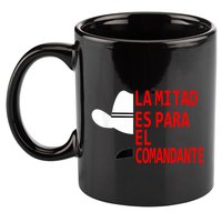 Honduras La Mitad Es Para El Comandante 11oz C Handle Ceramic Mug
