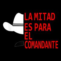 Honduras La Mitad Es Para El Comandante Drawstring Bag