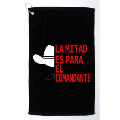 Honduras La Mitad Es Para El Comandante Golf Towel