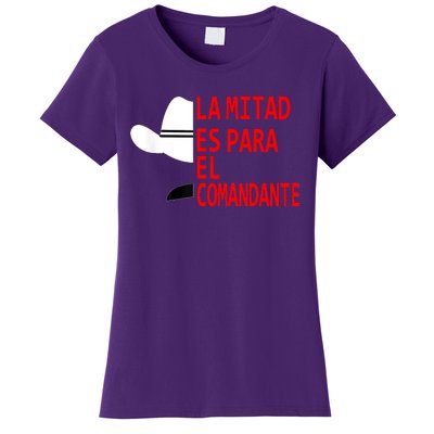 Honduras La Mitad Es Para El Comandante Women's T-Shirt