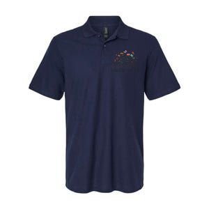 Helping Little Minds Grow Wildflowers Teacher Back To School Softstyle Adult Sport Polo