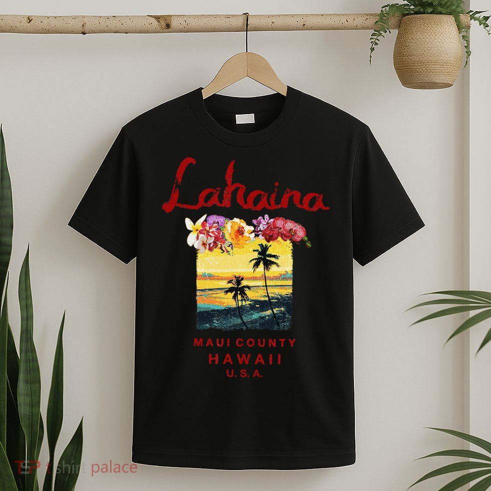Hawaii Lahaina Maui Vintage Hawaiian T-Shirt