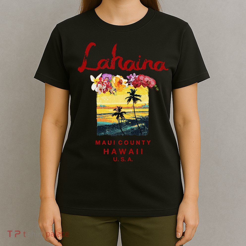 Hawaii Lahaina Maui Vintage Hawaiian T-Shirt