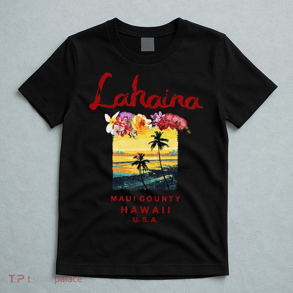 Hawaii Lahaina Maui Vintage Hawaiian T-Shirt