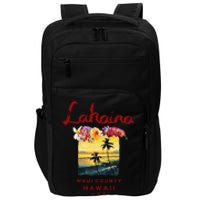 Hawaii Lahaina Maui Vintage Hawaiian Impact Tech Backpack