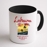 Hawaii Lahaina Maui Vintage Hawaiian Mug