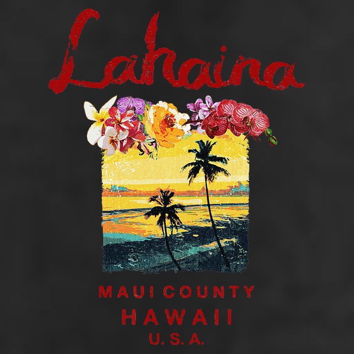 Hawaii Lahaina Maui Vintage Hawaiian Golf Towel