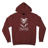 Hissfits Love Music Cute Kittens Rock Band Hoodie