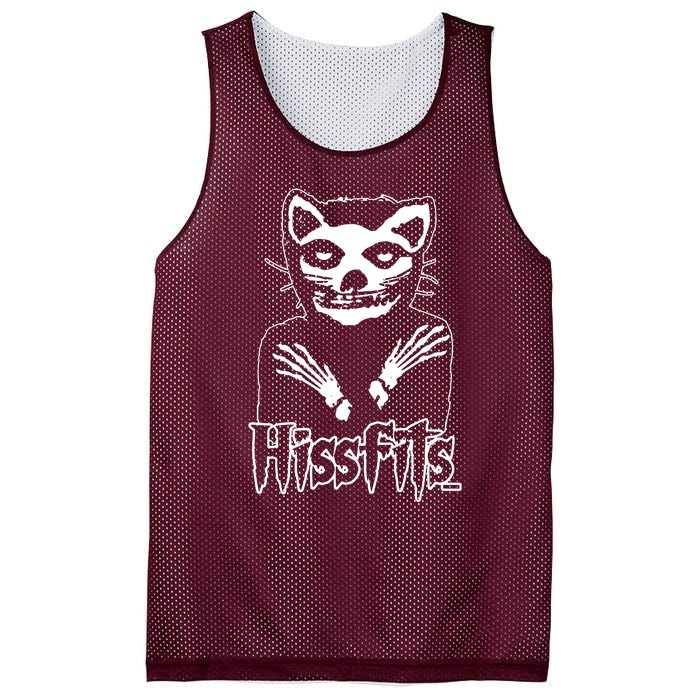 Hissfits Love Music Cute Kittens Rock Band Mesh Reversible Basketball Jersey Tank