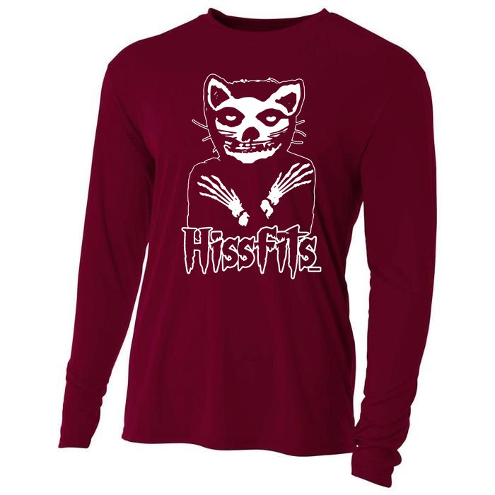 Hissfits Love Music Cute Kittens Rock Band Cooling Performance Long Sleeve Crew