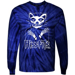 Hissfits Love Music Cute Kittens Rock Band Tie-Dye Long Sleeve Shirt