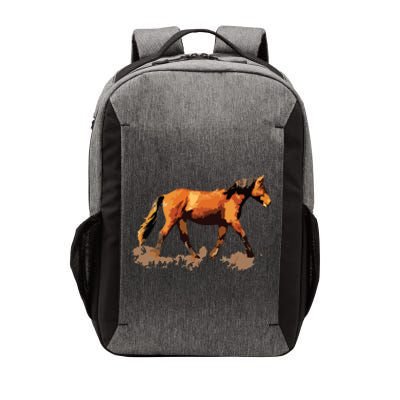 Horse Lover Man Woman Girl Loves Horses Gift Rider Riding Vector Backpack