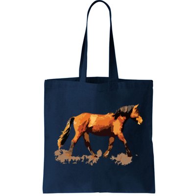 Horse Lover Man Woman Girl Loves Horses Gift Rider Riding Tote Bag