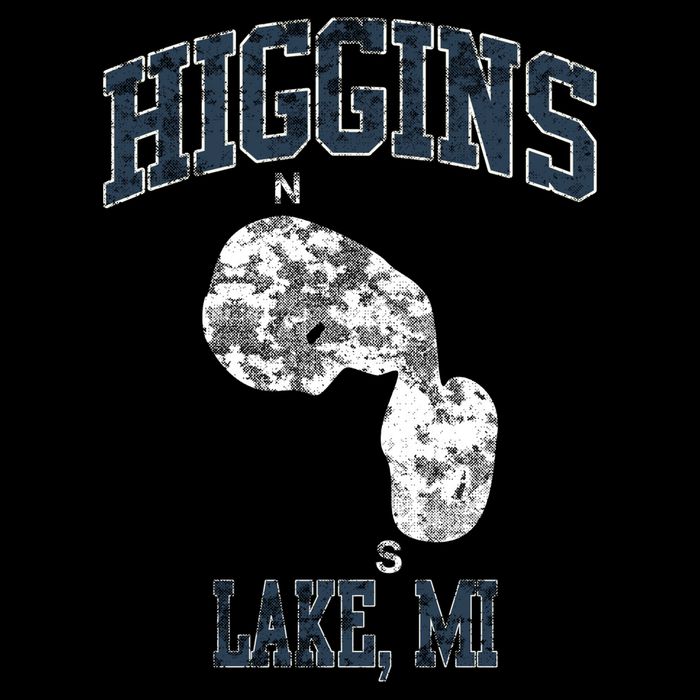 Higgins Lake Michigan Vintage Button