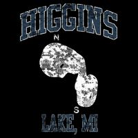 Higgins Lake Michigan Vintage Bag