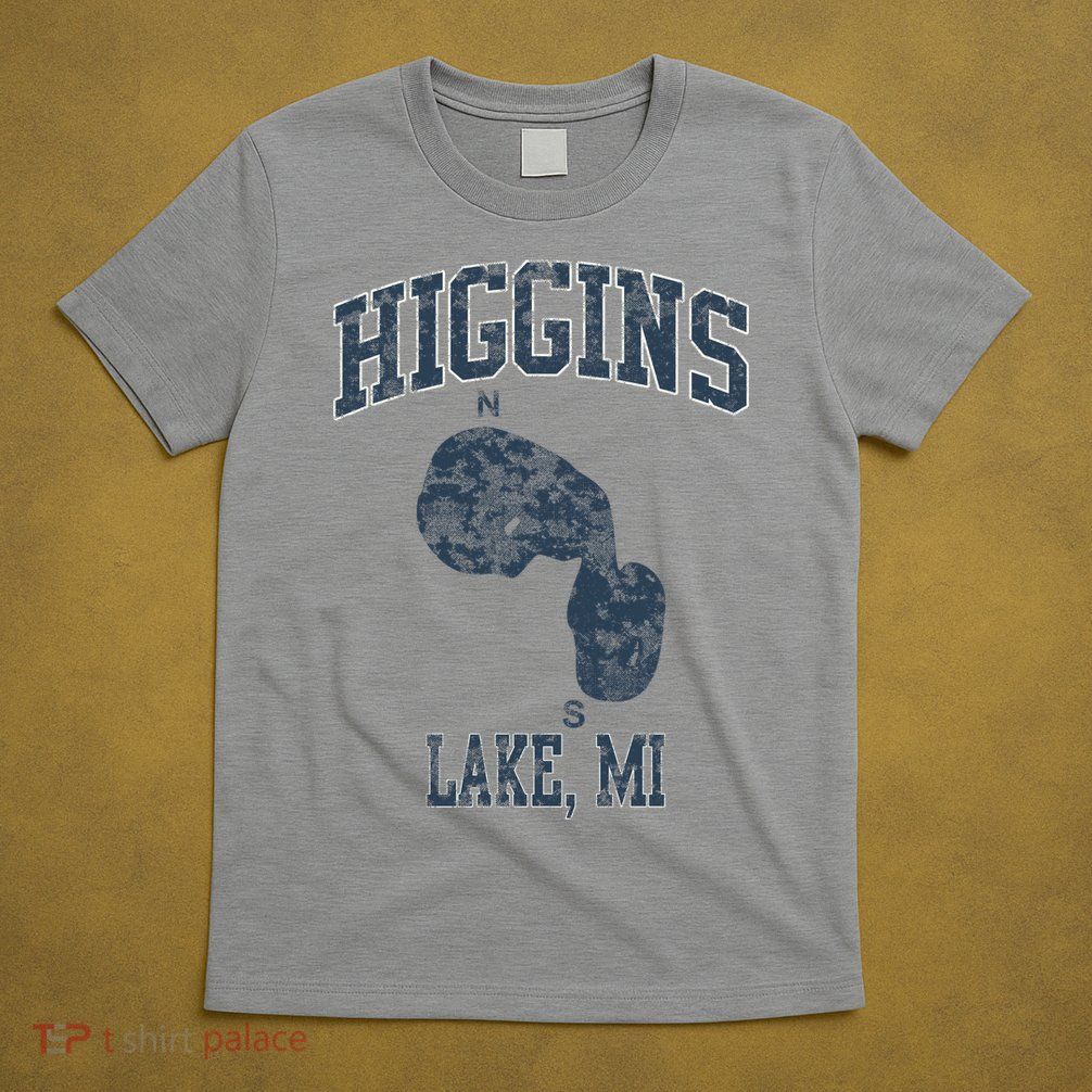Higgins Lake Michigan Vintage T-Shirt
