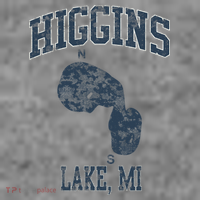 Higgins Lake Michigan Vintage T-Shirt