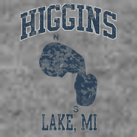 Higgins Lake Michigan Vintage Polo