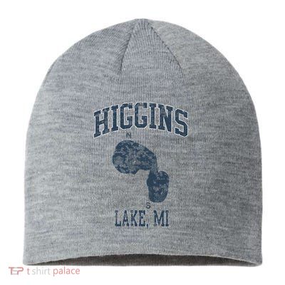 Higgins Lake Michigan Vintage Sustainable Beanie
