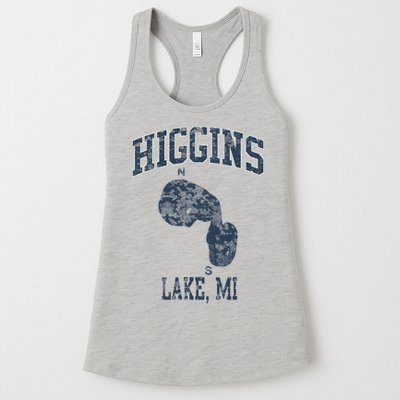 Higgins Lake Michigan Vintage Womens Tank Top