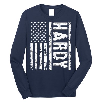 Hardy Last Name Funny Surname Team Hardy Family Reunion Long Sleeve Shirt