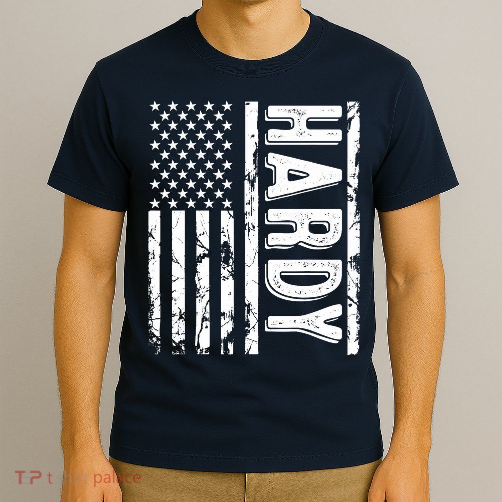 Hardy Last Name Funny Surname Team Hardy Family Reunion T-Shirt