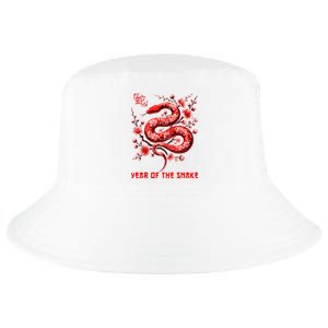 Happy Lunar New Year 2025 Year Of The Snake Zodiac Sign Cool Comfort Performance Bucket Hat