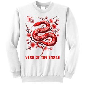 Happy Lunar New Year 2025 Year Of The Snake Zodiac Sign Sweatshirt