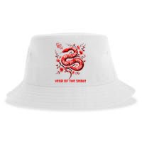 Happy Lunar New Year 2025 Year Of The Snake Zodiac Sign Sustainable Bucket Hat