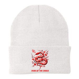 Happy Lunar New Year 2025 Year Of The Snake Zodiac Sign Knit Cap Winter Beanie